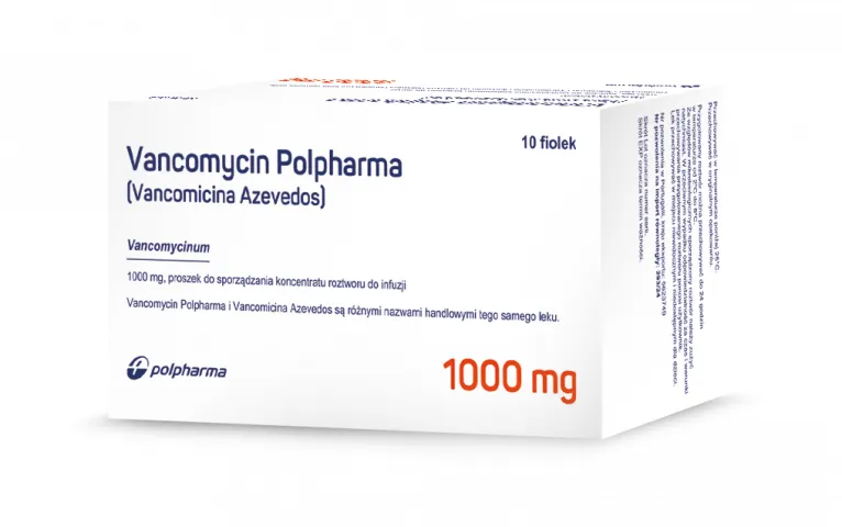 Vancomycin polpharma powder for preparation of concentrate for infusion solution