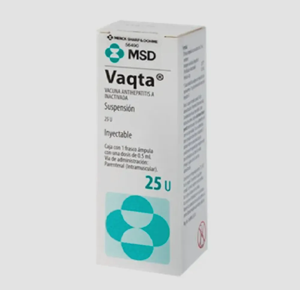 Vaqta 25 suspensión para inyección