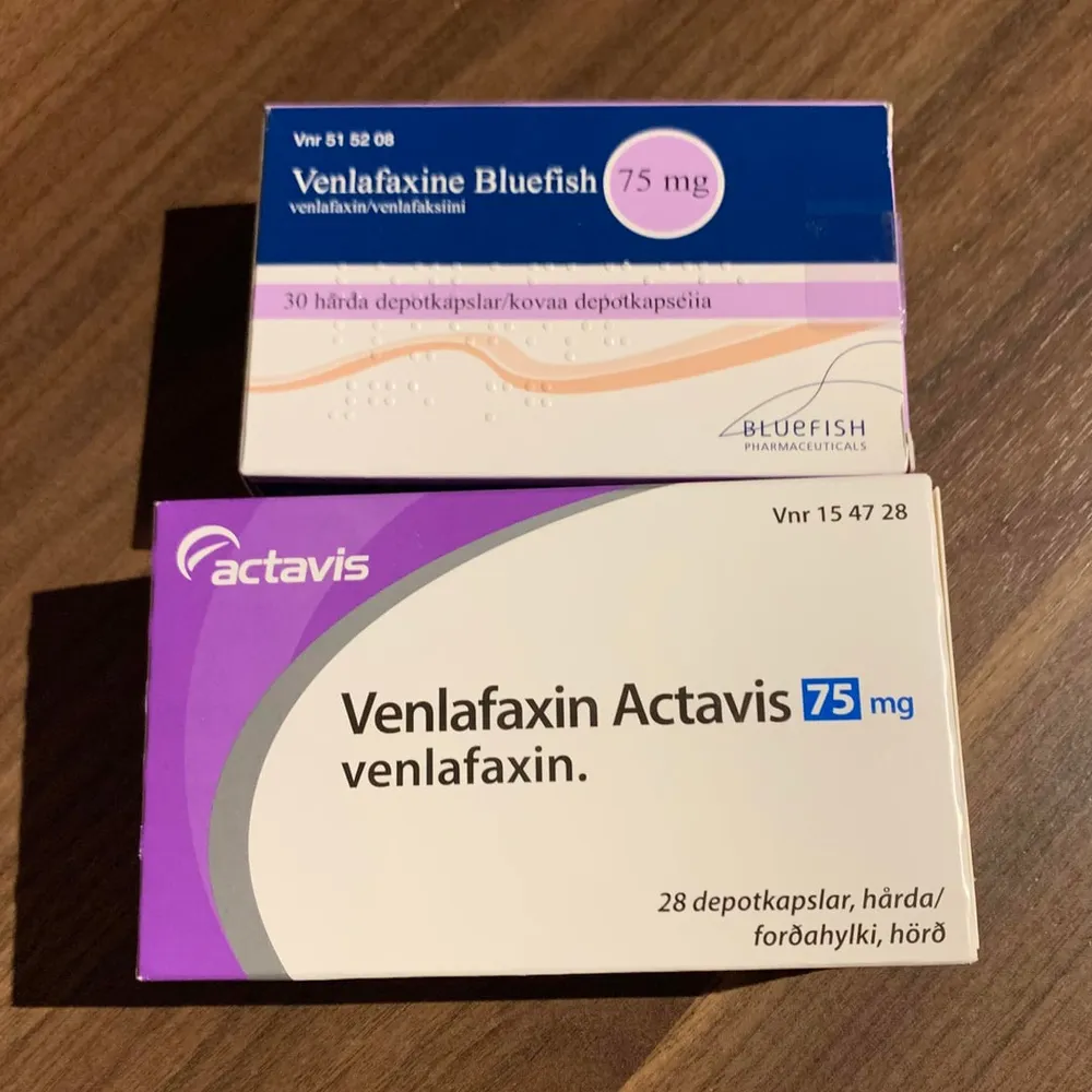 Venlafaxine actavis capsules, extended release, hard