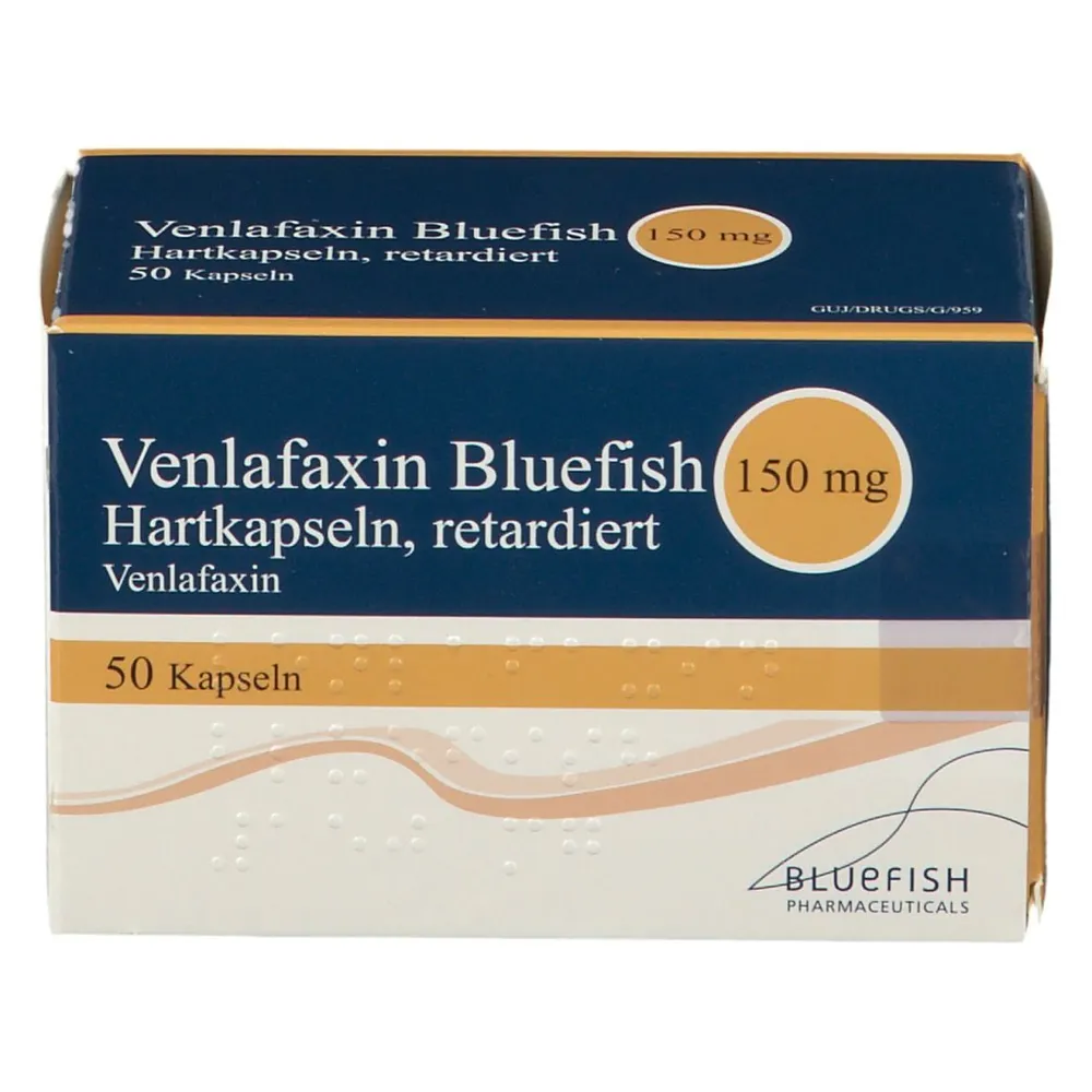 Venlafaxine bluefish xl capsules, extended release, hard