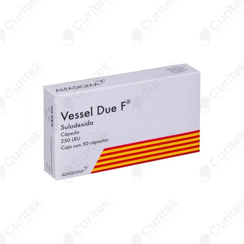 Vessel due f capsules, soft gelatin