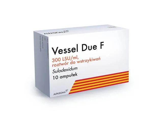 Vessel Due F solución para inyección