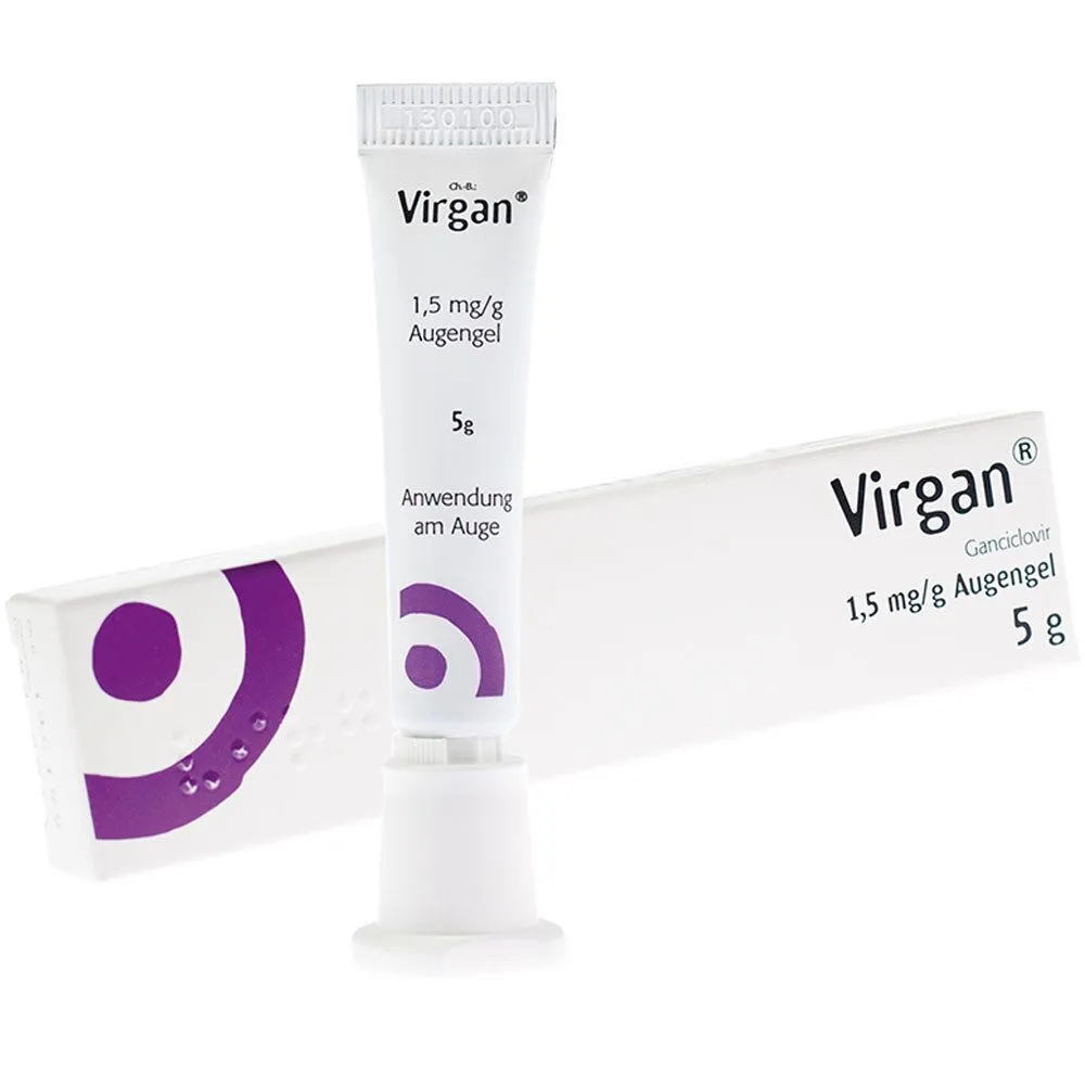 Virgan 1,5 mg/g gel oftálmico gel, oftalmico