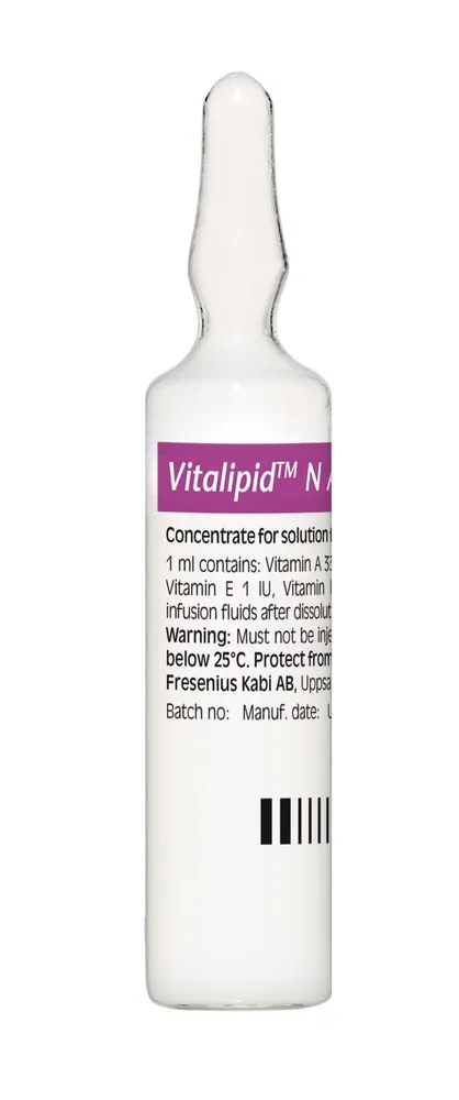 Vitalipid N Adult concentrado para preparación de emulsión para perfusión