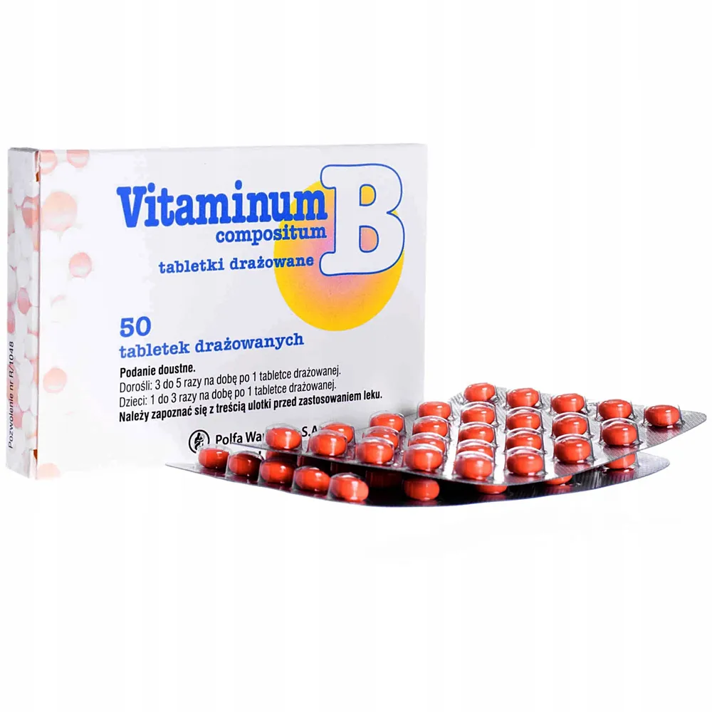 Vitaminum b compositum tablets, coated