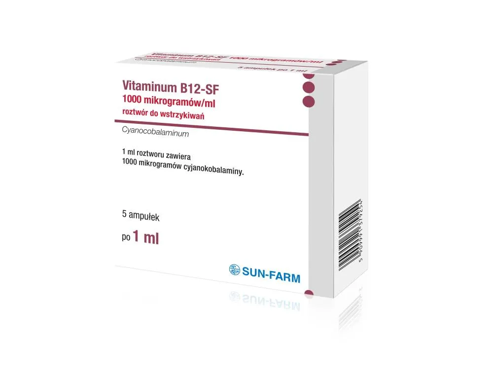 Витаминум b12-sf раствор для инъекций
