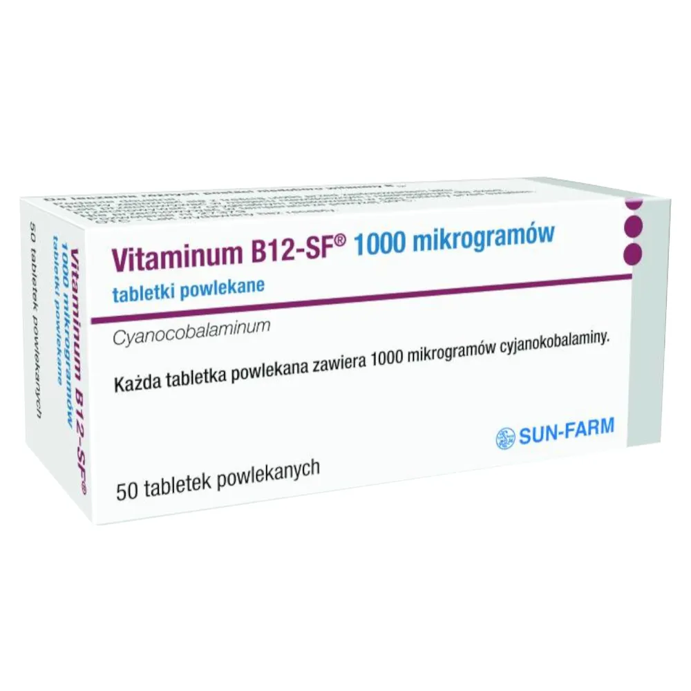 Vitaminum b12-sf tablets, film-coated