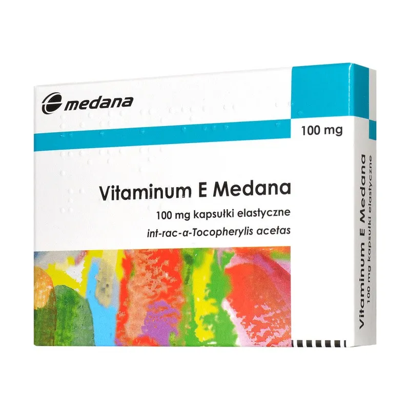 Vitaminum e Medana capsule, molli
