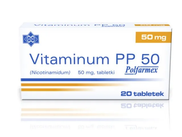 Витаминум pp 50 мг полфармекс таблетки