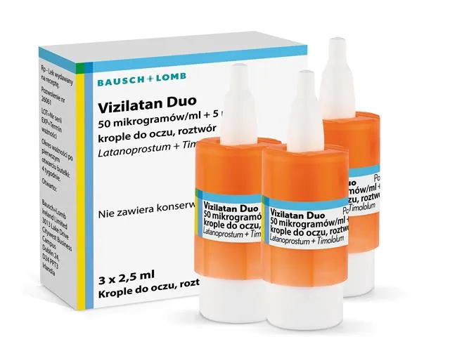 Vizilatan Duo gotas, oculares solución
