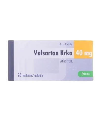 Valsartan krka tablets, film-coated