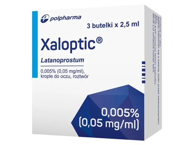 Xaloptic drops, ophthalmic solution