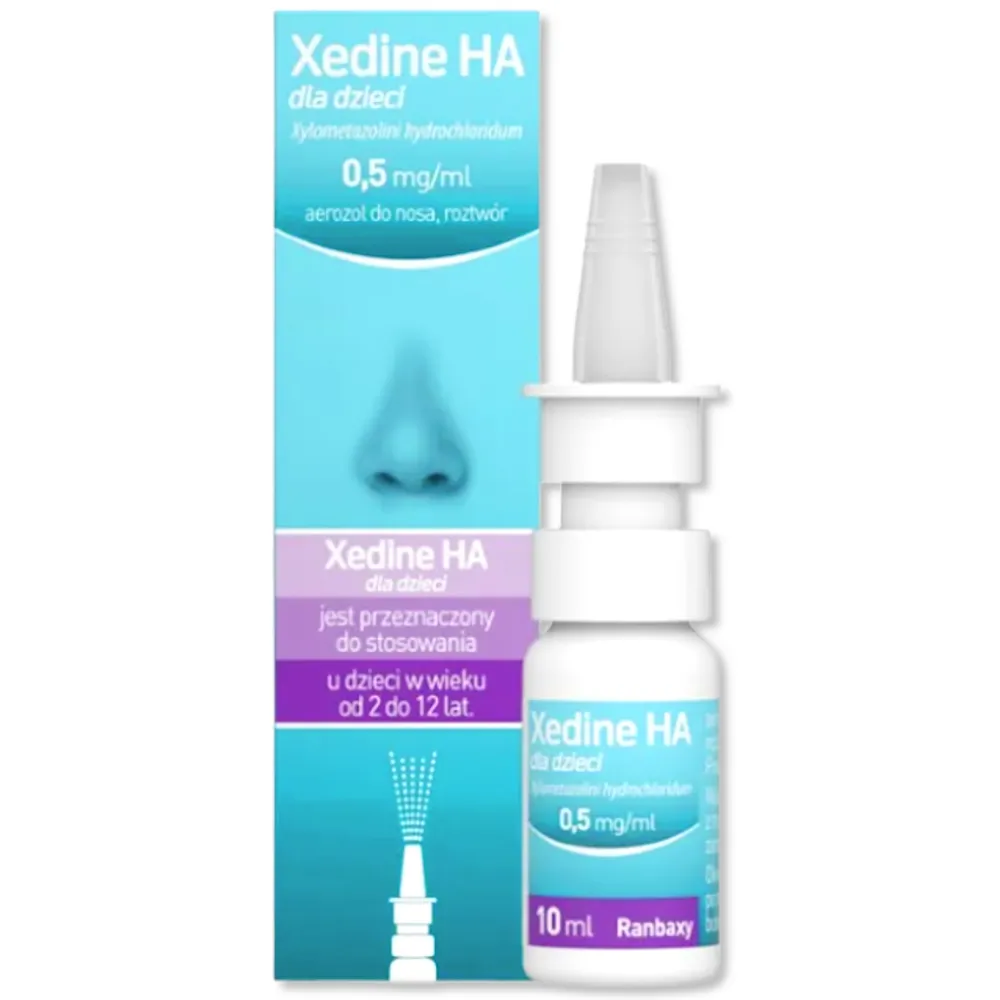 Xedine HA para niños spray, nasal, solución