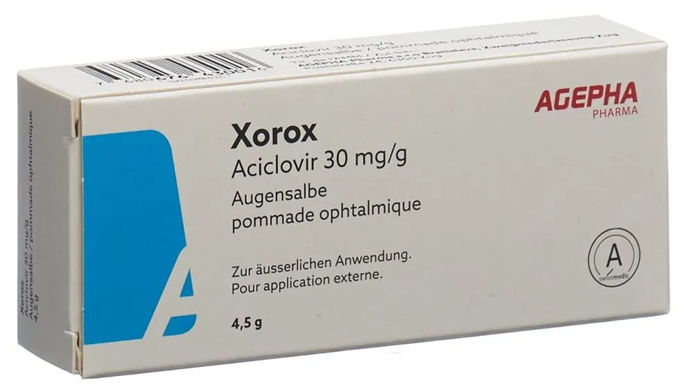 Xorox ointment, for eyes
