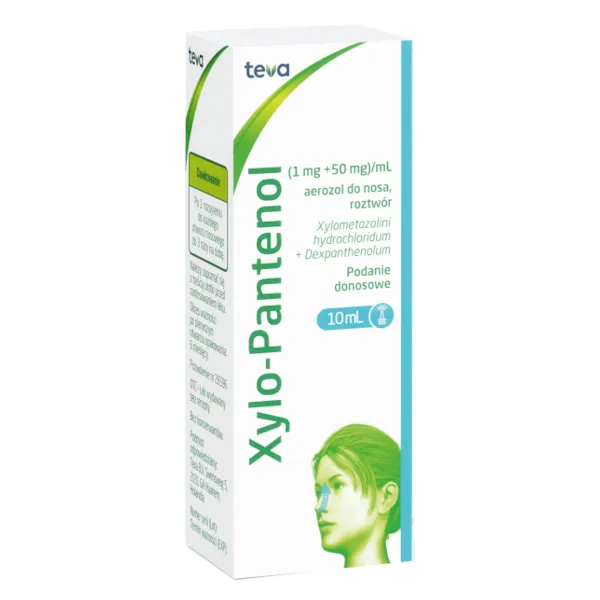 Xylo-pantenol solution, nasal spray