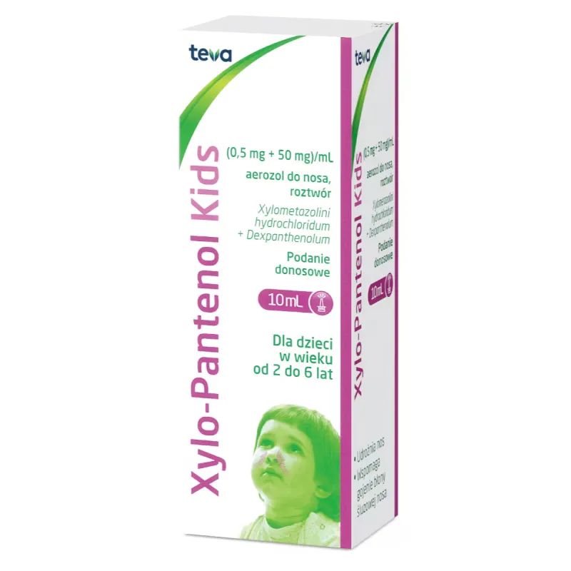 Xylo-Pantenol Kids spray, nasal, solución