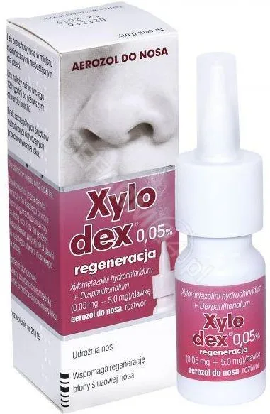 Xylodex 0,05% regeneración spray, nasal, solución