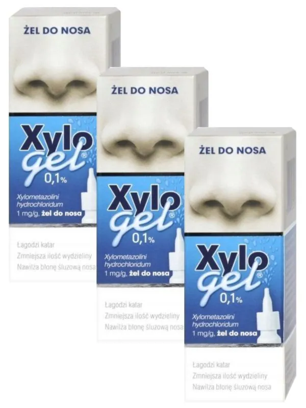 Xylogel 0,1% gel, nasal