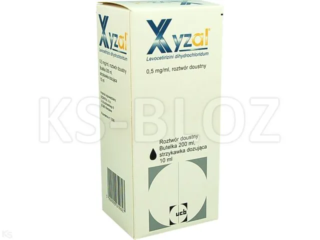 Xyzal 0,5 mg/ml solución oral solución, oral