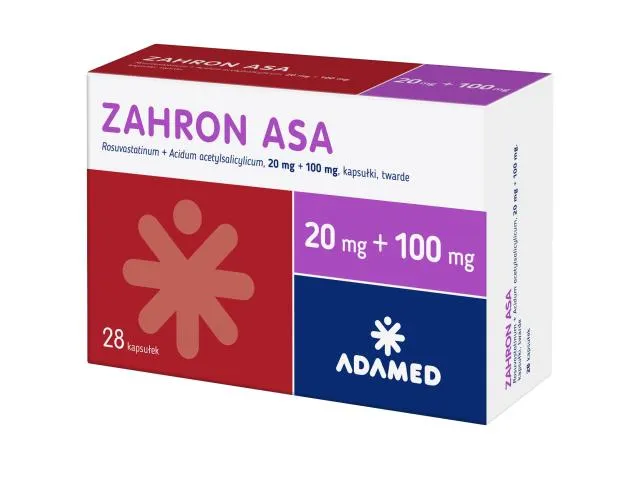 Zahron ASA cápsulas, duras