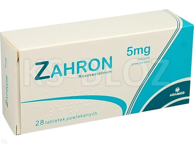 Zahron compresse, rivestite con film