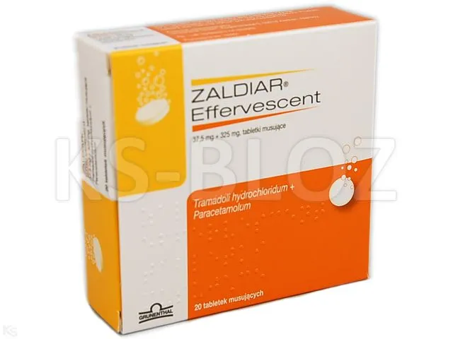 Залдиар effervescent таблетки, шипучие