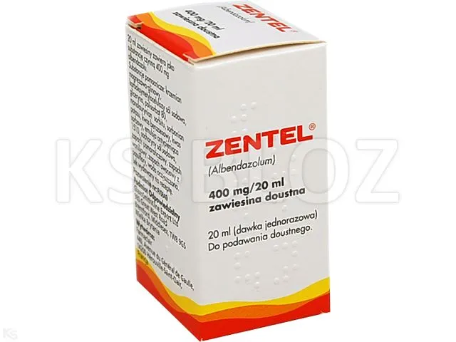 Zentel suspension, oral