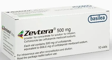 Zevtera powder for preparation of concentrate for infusion solution