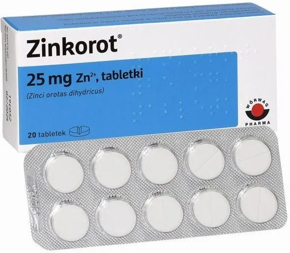 Zinkorot tablets