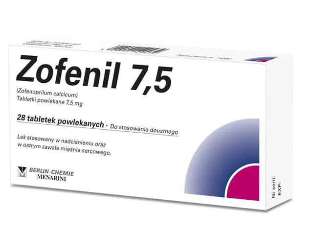 Zofenil 7,5 compresse, rivestite con film