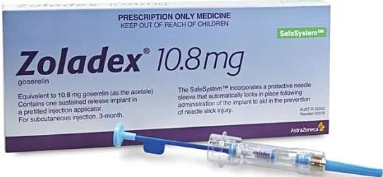 Zoladex LA implante, subcutáneo