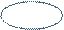 Empty oval with a dashed line illustrating the space for entering information in a medical drug instruction leaflet