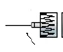 Syringe with needle being inserted at an angle into muscle tissue, illustrating injection technique with visual confirmation of correct insertion angle