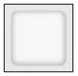 Cuadrado blanco vacío con un contorno gris delgado que indica la ausencia de contenido visual o espacio para una imagen en las instrucciones