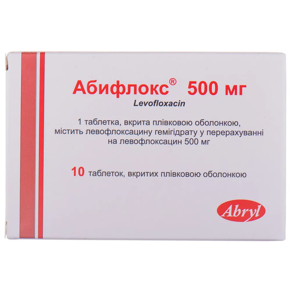 Abiflox® tablets, film-coated