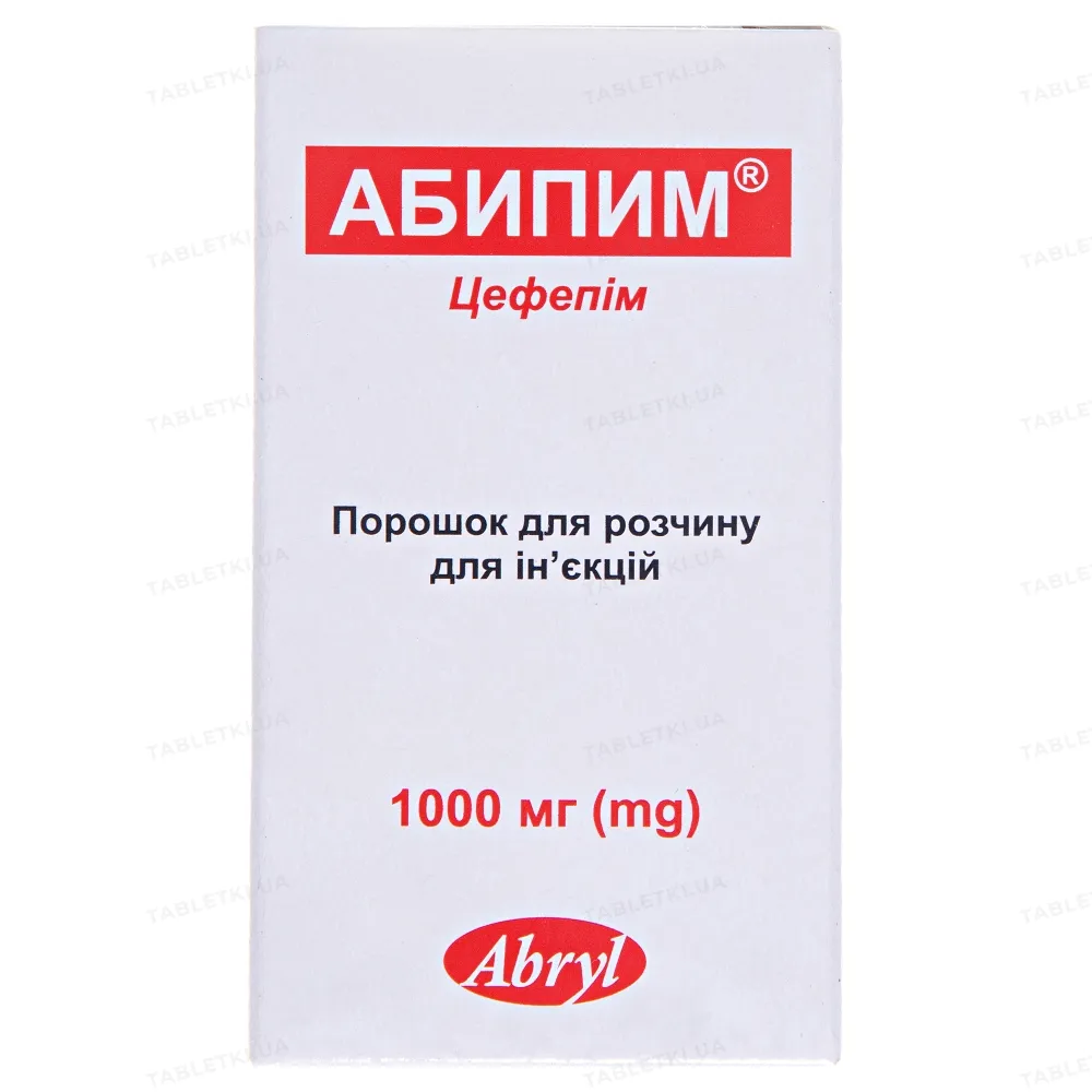 Abipim® powder for injection solution