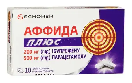 Аффидо плюс таблетки, покрытые пленочной оболочкой