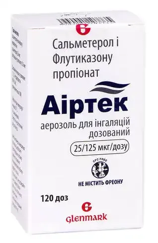 Аиртек аэрозоль, дозированный для ингаляций