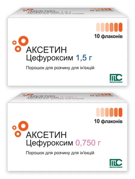 Axetin® polvere per soluzione per iniezione