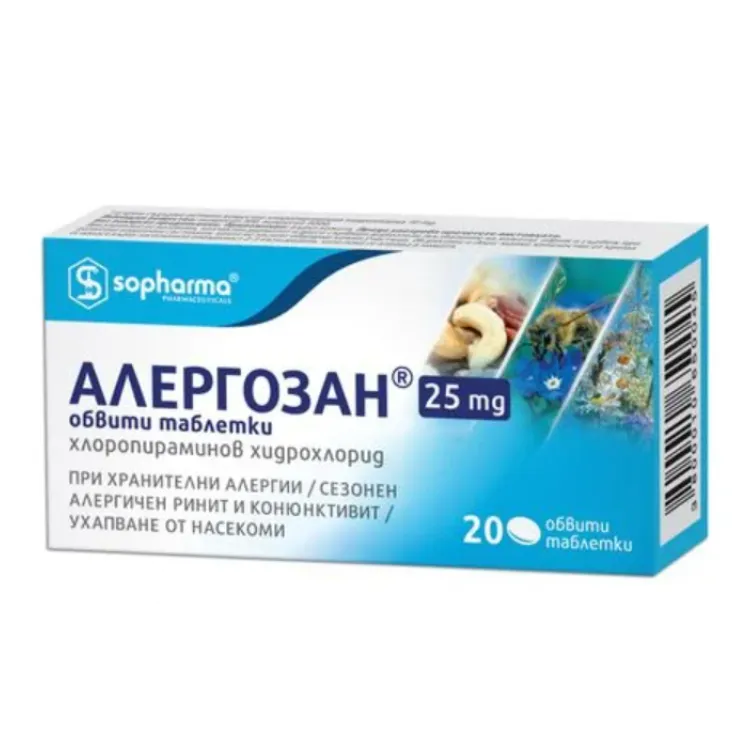 Allergosan® comprimidos, recubiertos con película
