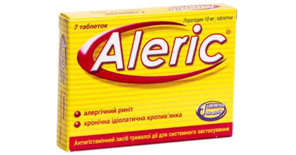 Алериk таблетки