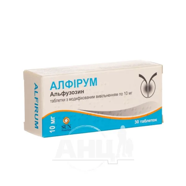 Алфирум таблетки, с модифицированным высвобождением