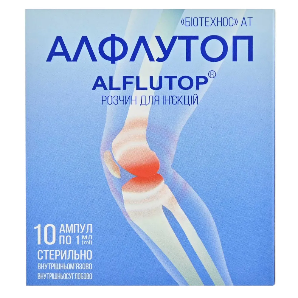 Alflutop solution for injection