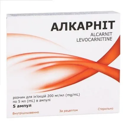 AlcarNit solución para inyección