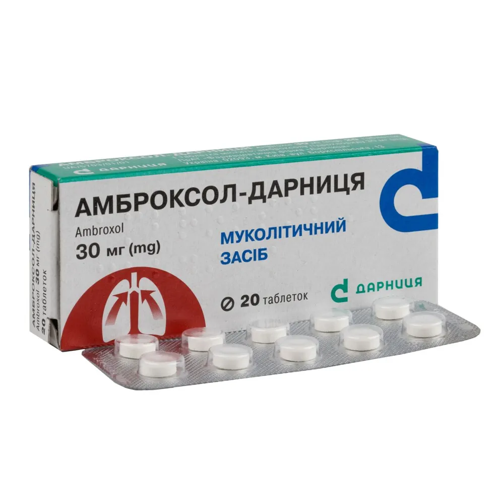 Ambroxol-darnitsa tablets