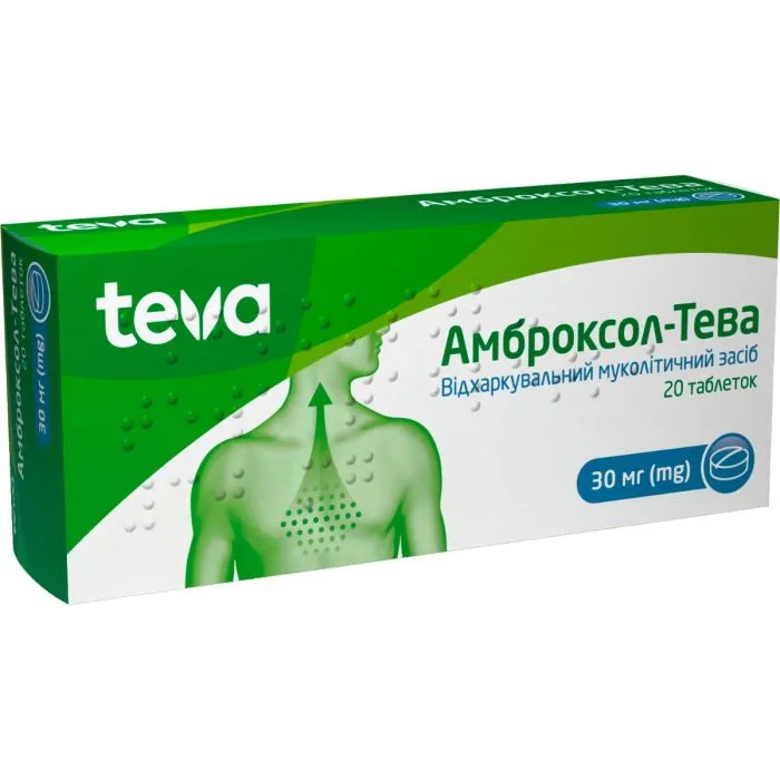 Амброксол-тева таблетки