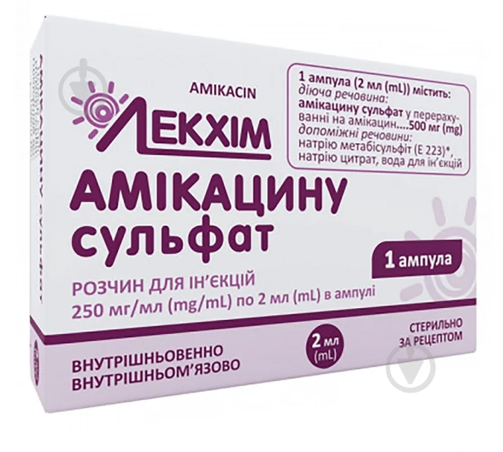 Amikacid solución para inyección