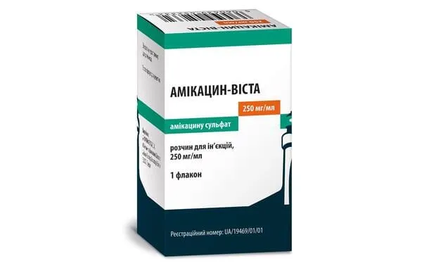 Амикацин-виста раствор для инъекций