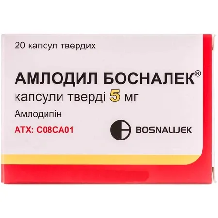 Amlodipil Bosnalék® cápsulas, duras