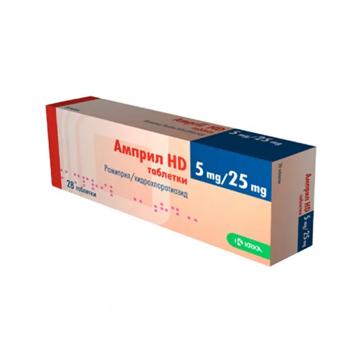 Амприл® hd таблетки